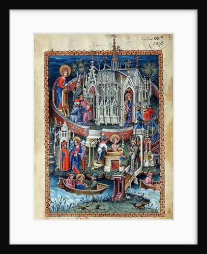 Scenes from the Life of Saint John the Evangelist, Early 15th cen by Anonymous