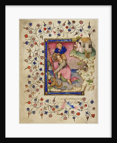 Saint Christopher. by Anonymous