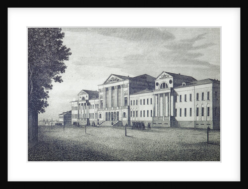 Military Hospital at Lefortovo, 1824 by Anonymous