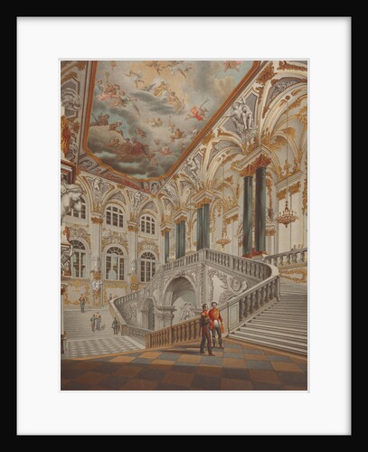 The Grand staircase of the Winter palace by Anonymous