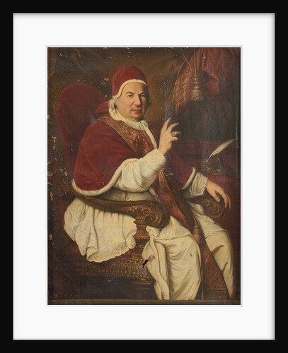 Portrait of the Pope Benedict XIV by Anonymous
