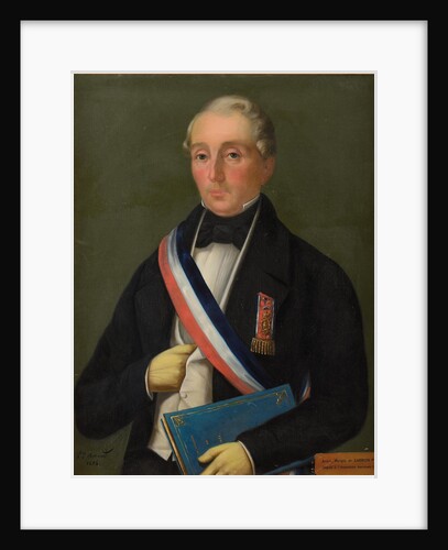 Portrait of André Henri François Victor Carrion-Nisas, 1854 by Anonymous
