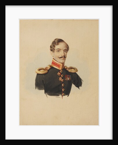 Prince Alexander Sergeyevich Vyazemsky, 1840 by Anonymous