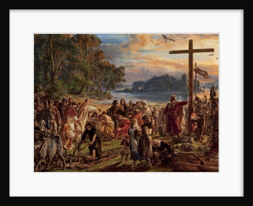 The Christianization of Poland, 966 by Anonymous