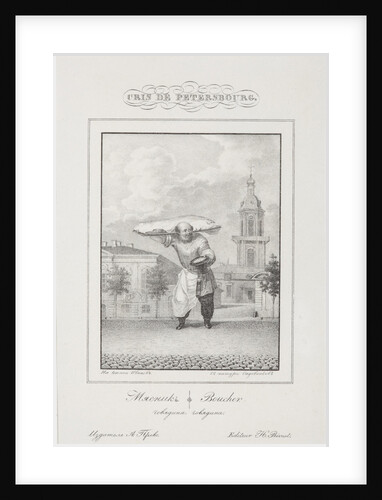 The meat merchant, 1830-1831 by Anonymous