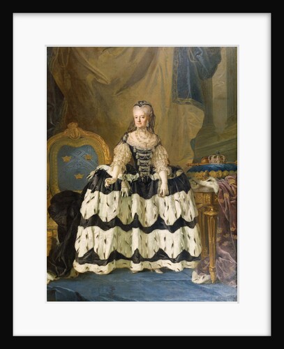 Portrait of Louisa Ulrika of Prussia, Queen of Sweden, 1775 by Anonymous