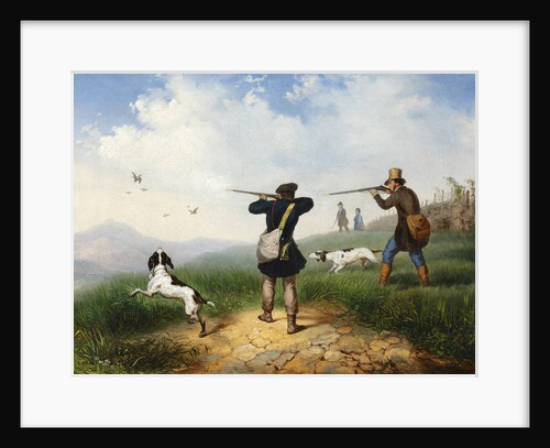 Hunting, 1848 by Anonymous