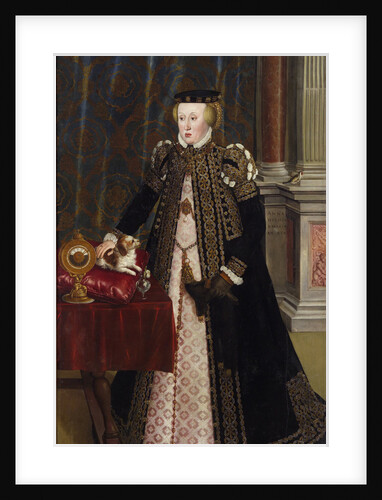 Archduchess Anna of Austria, daughter of Emperor Ferdinand I, 1556 by Anonymous