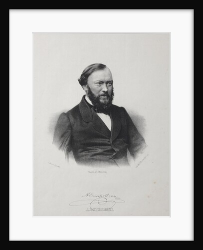 Portrait of the Dramatist Alexander Nikolayevich Ostrovsky, 1860s by Anonymous