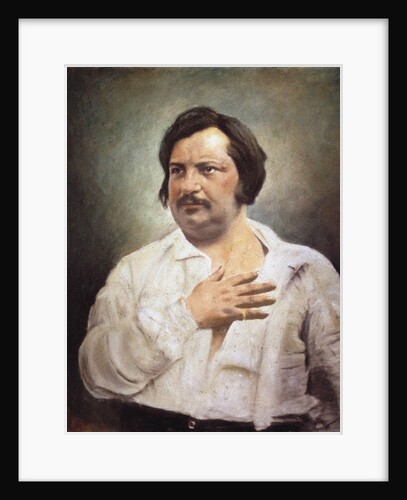Honoré de Balzac, 1842 by Anonymous