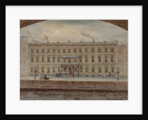 The Reserve House of the Winter Palace, 1860 by Anonymous
