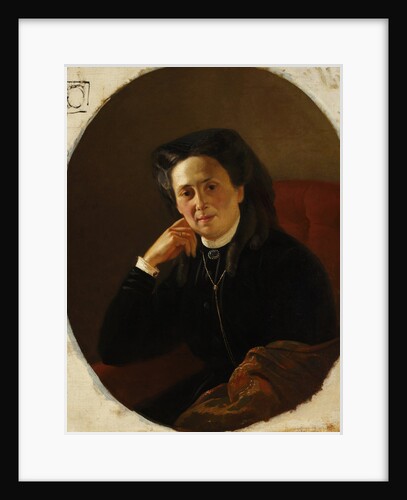 Portrait of Kleopatra Vasilyevna Kolyubakina, née Nashchokina, Early 1880s by Anonymous