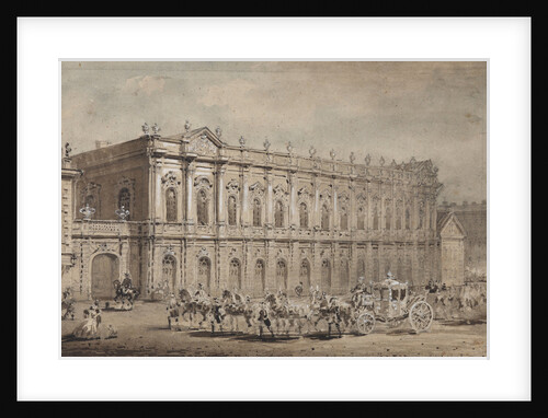 The Museum of Court Carriages (The Stables Museum) in St. Petersburg, 1860-1861 by Anonymous