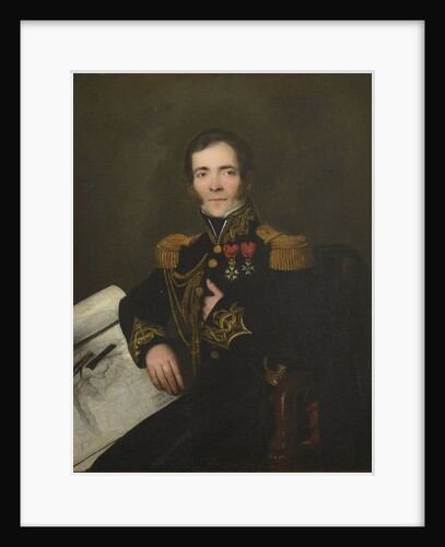 Portrait of the Admiral Anne Chrétien Louis de Hell, c. 1832 by Anonymous