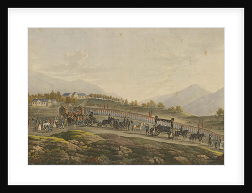 Napoleons Funeral procession. Saint Helena, 8th May 1821, 1821 by Anonymous