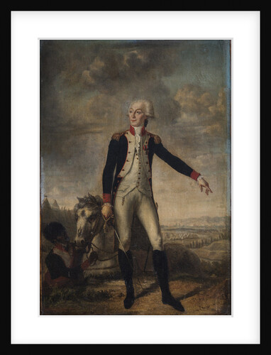 Portrait of Gilbert Motier the Marquis De La Fayette, c. 1785 by Anonymous
