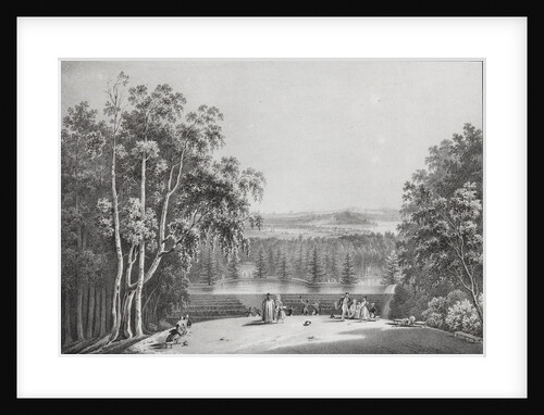 View of Saint Petersburg from the Parnas Hill in Pargolovo, 1833 by Anonymous
