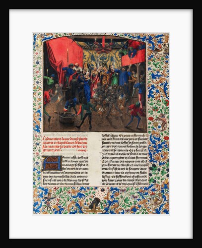 Bal des Ardents, ca 1470-1475 by Anonymous
