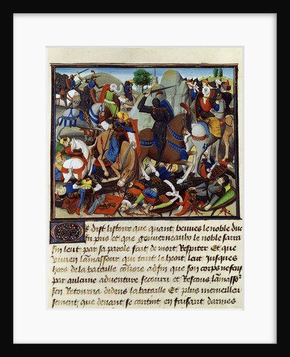 The battle against the infidels. The Fall of Constantinople, 1453, 1462-1465 by Anonymous