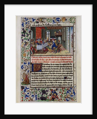 Medea kills her son, ca 1470 by Anonymous