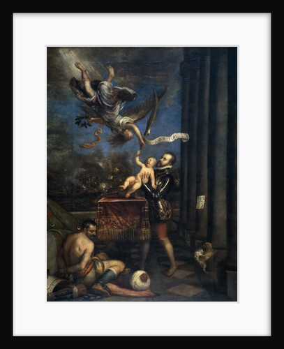 Philip II offering the Infante don Ferdinand to Victory, ca 1573-1575 by Anonymous