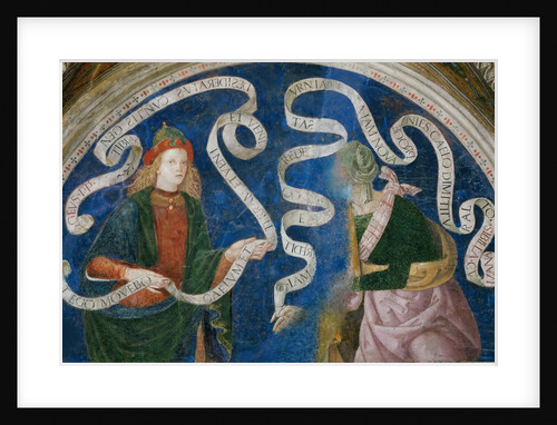 The Prophet Haggai and the Cumaean Sibyl, 1492-1495 by Anonymous