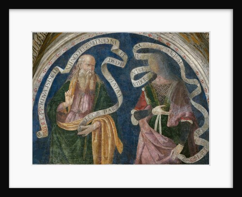 The Prophet Obadiah and the Libyan Sibyl, 1492-1495 by Anonymous