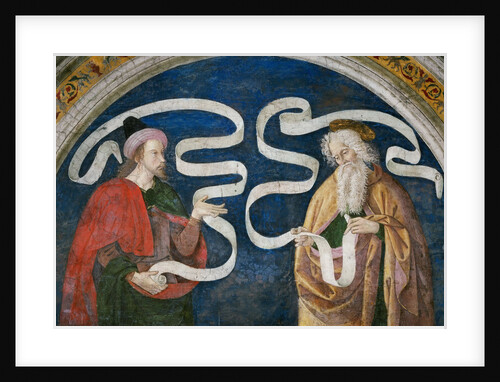 Matthew the Apostle and the Prophet Obadiah, 1492-1495 by Anonymous