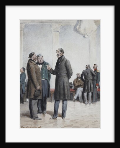 Illustration for the story Two Landowners (from A Sportsmans Sketches) by Ivan Turgenev, 1880s by Anonymous