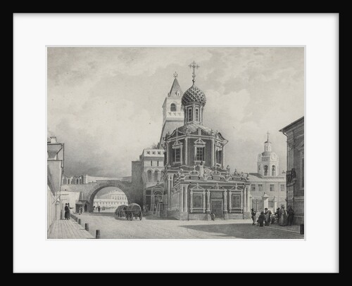 Church of the Vladimir Icon of the Mother of God at the Vladimirsky (Nikolsky) Gate of Kitay-Gorod by Anonymous