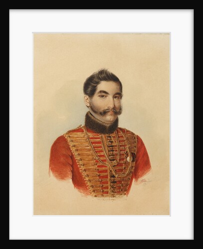 Dmitri Dmitrievich Zasetsky, 1838 by Anonymous
