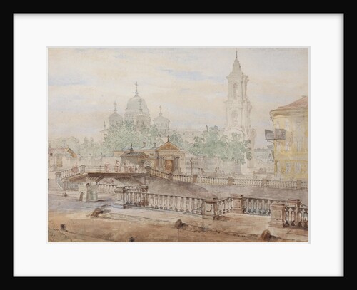 The Voznesensky Bridge over the Catherine Canal, 1861 by Anonymous