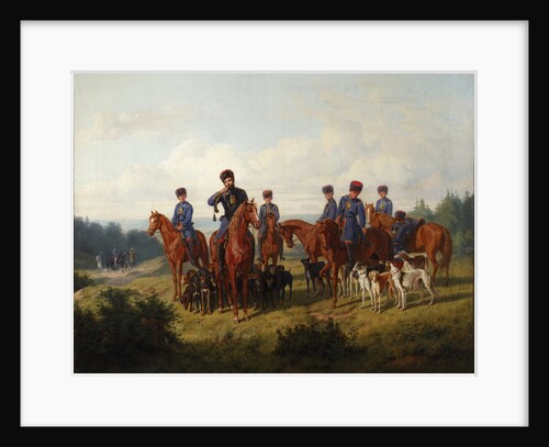 The Coursing, 1856 by Anonymous