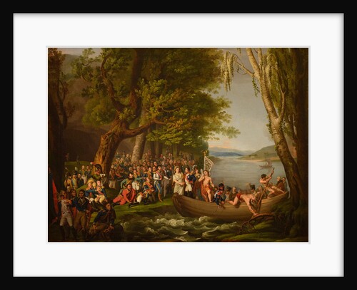 Napoleon Crossing the Styx and joins the Heroes of the Grande Armée, who died for France by Anonymous