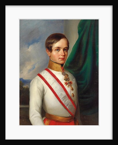 Portrait of Franz Joseph I of Austria, 1849 by Anonymous