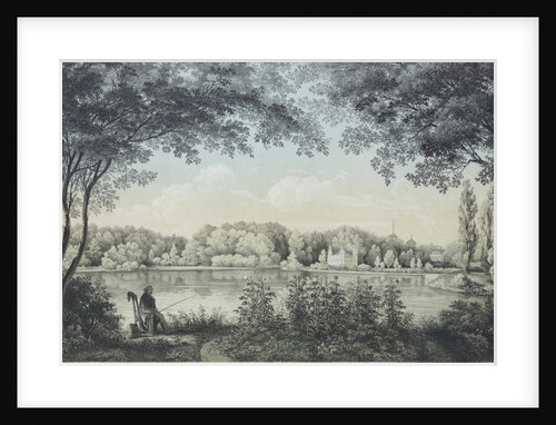 View of the Shablykino Estate, 1840 by Anonymous