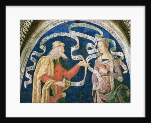 The Prophet Daniel and the Erythraean Sibyl, 1492-1495 by Anonymous