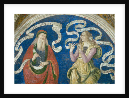 The Prophet Amos and the European Sibyl, 1492-1495 by Anonymous