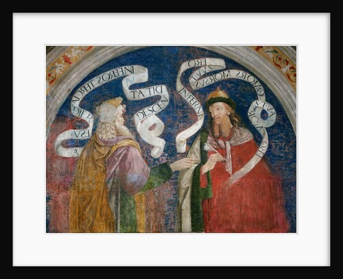 Matthew the Apostle and the Prophet Hosea, 1492-1495 by Anonymous