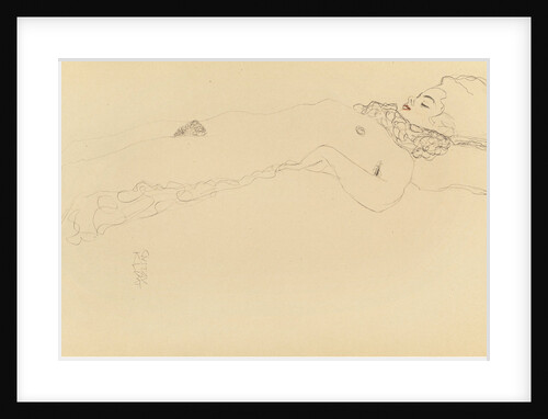 Nude lying by Anonymous