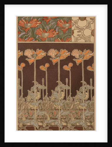 Textile design, c. 1900 by Anonymous