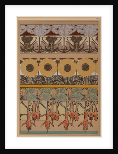 Textile design, c. 1900 by Anonymous