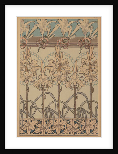 Textile design, c. 1900 by Anonymous