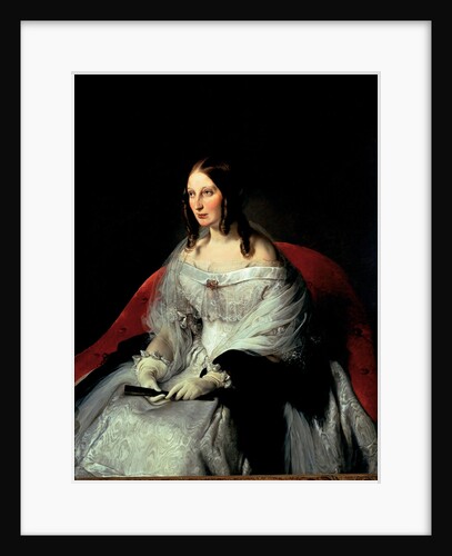 Portrait of Sarah Louise Strachan, principessa di SantAntimo, 1840-1844 by Anonymous