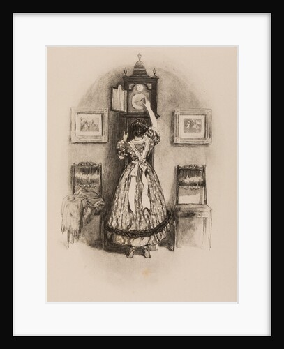 Illustration to the comedy Woe from Wit by Alexander Griboyedov, 1913 by Anonymous