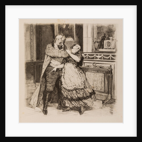 Illustration to the comedy Woe from Wit by Alexander Griboyedov, 1913 by Anonymous
