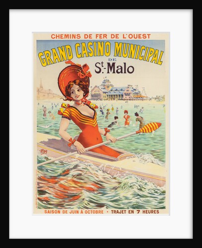 Grand Casino Municipal de St. Malo, 1890s by Anonymous