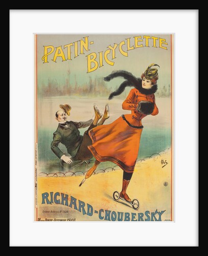 Patin-Bicyclette Richard-Choubersky, 1895 by Anonymous