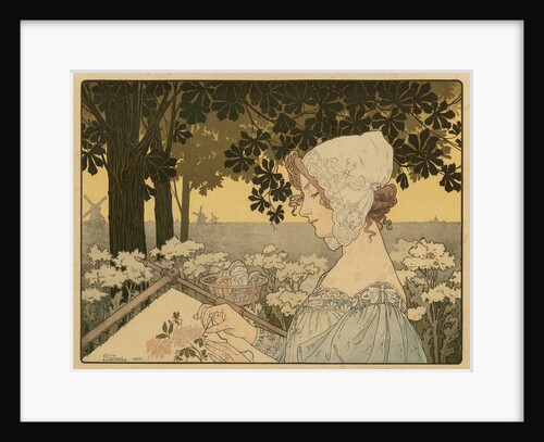 The Embroiderer, 1904 by Anonymous