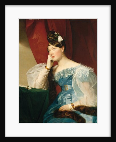 Portrait of Julie von Woyna, née Freiin von Krieg-Hochfelden, later Benedek, 1832 by Anonymous
